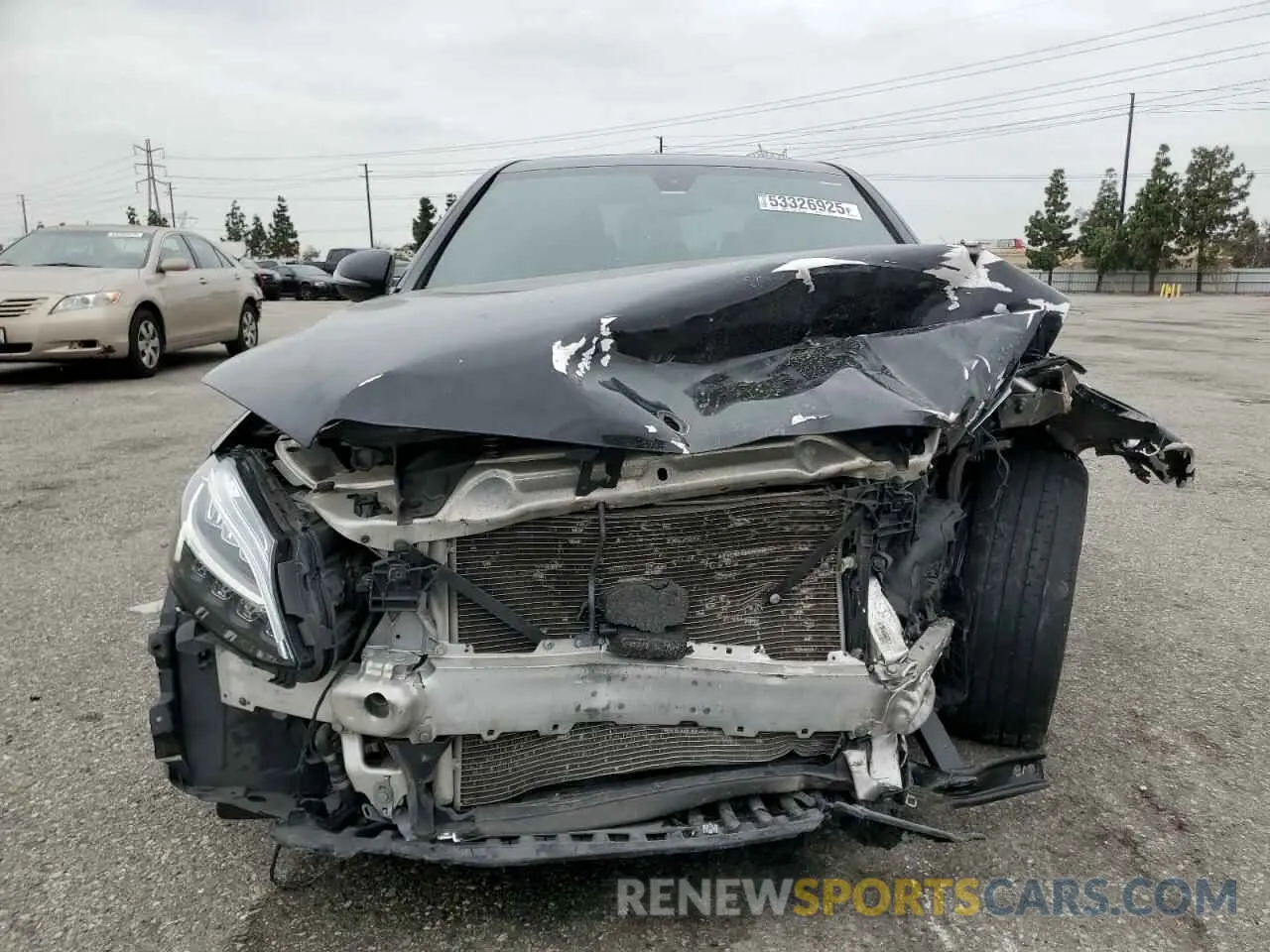 5 Фотография поврежденного автомобиля WDDWF8DB1KR483781 MERCEDES-BENZ C-CLASS 2019