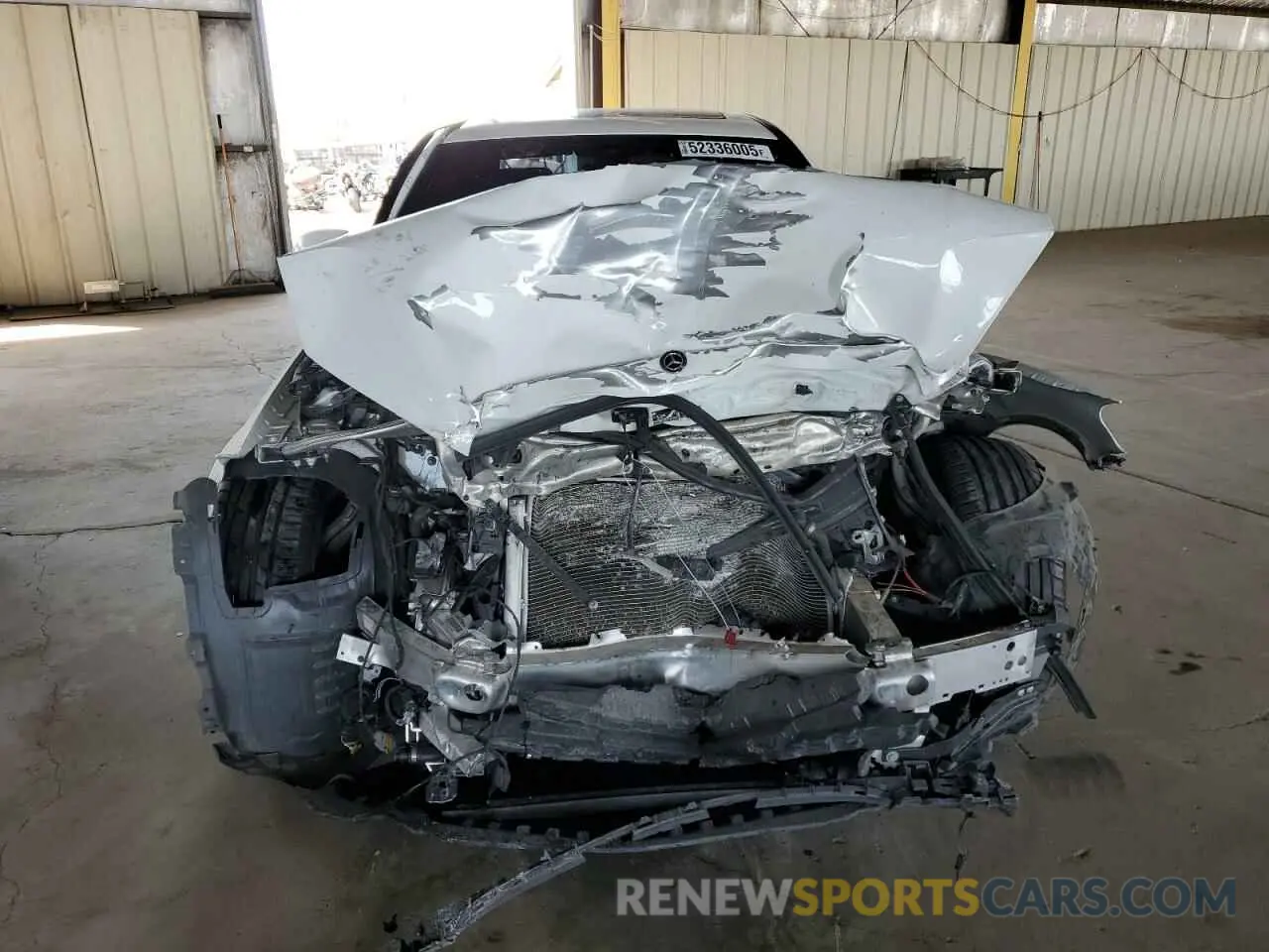 5 Photograph of a damaged car WDDWF8DB4KR462407 MERCEDES-BENZ C-CLASS 2019