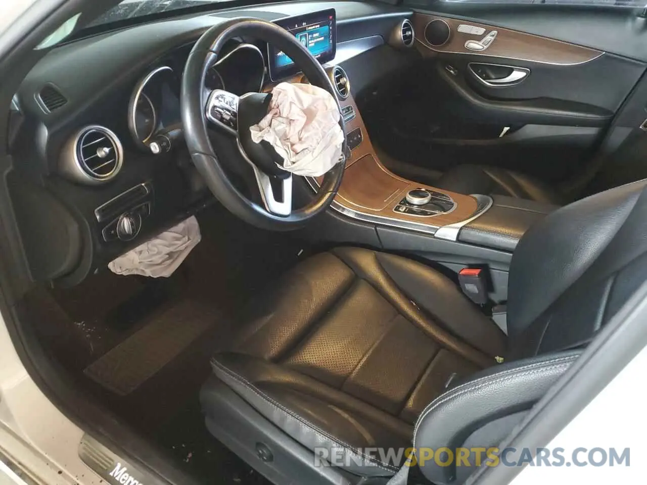7 Photograph of a damaged car WDDWF8DB4KR462407 MERCEDES-BENZ C-CLASS 2019