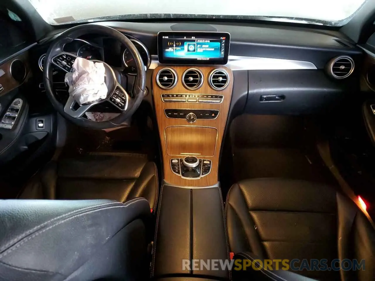 8 Photograph of a damaged car WDDWF8DB4KR462407 MERCEDES-BENZ C-CLASS 2019