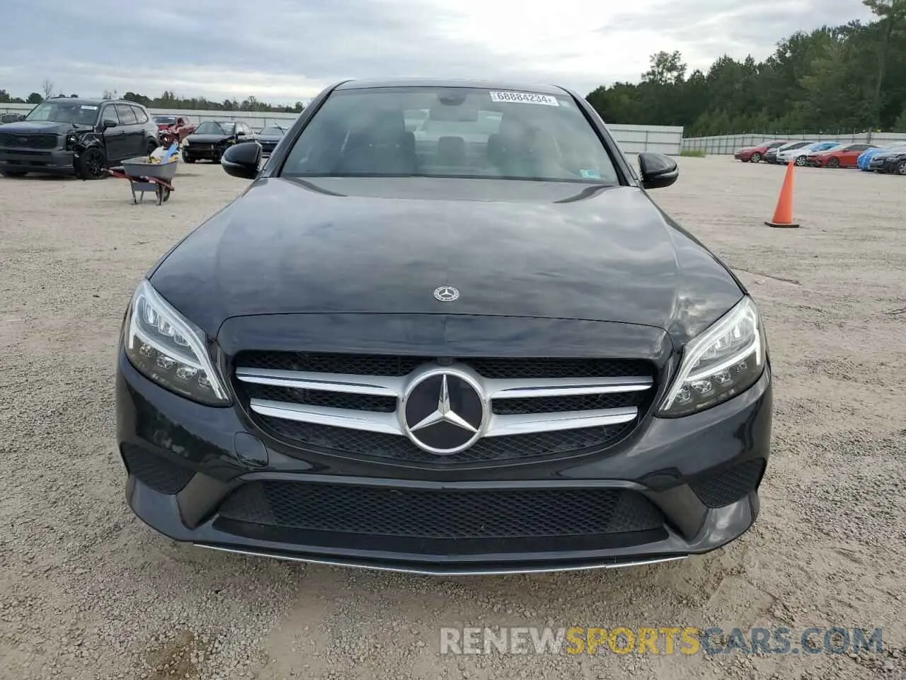 5 Photograph of a damaged car WDDWF8DB8KR461129 MERCEDES-BENZ C-CLASS 2019