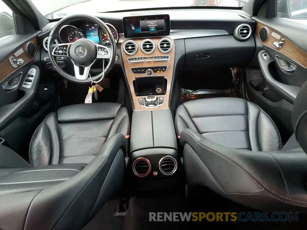8 Photograph of a damaged car WDDWF8DB8KR461129 MERCEDES-BENZ C-CLASS 2019