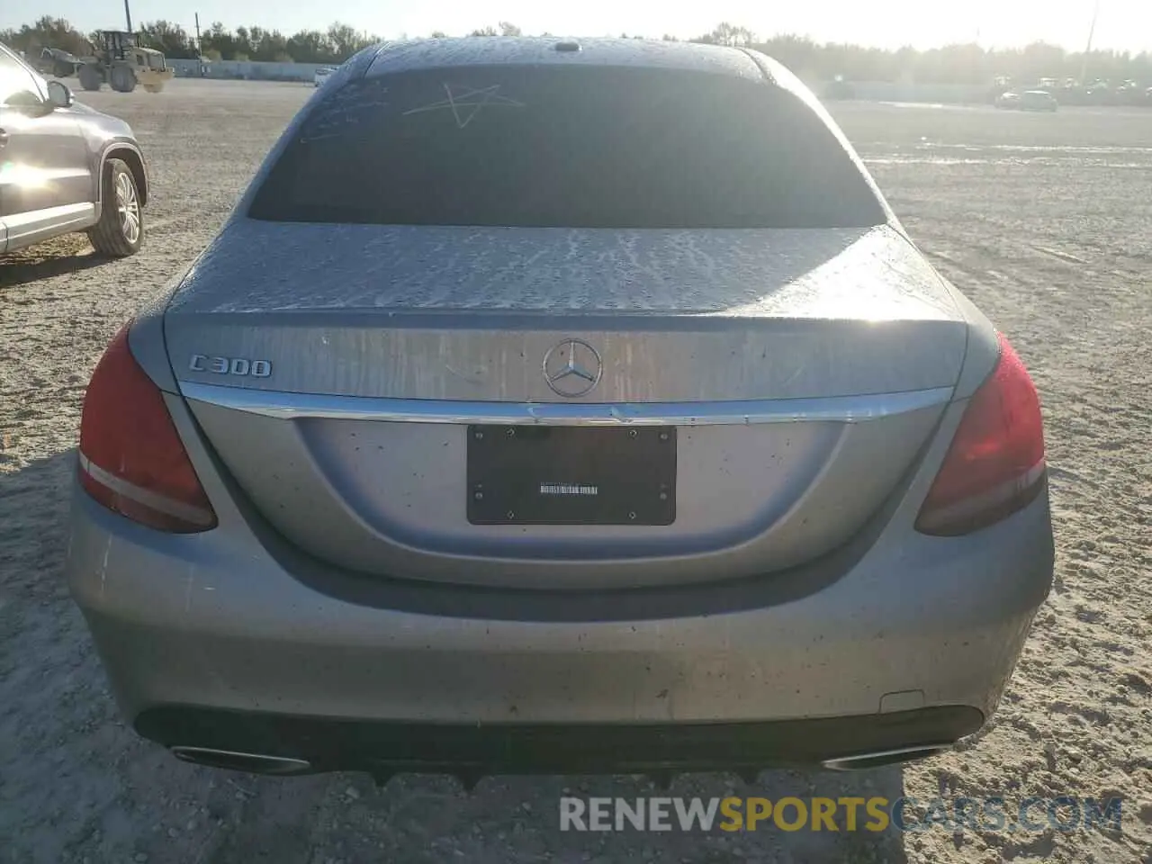 6 Photograph of a damaged car WDDWF8DB8KR482143 MERCEDES-BENZ C-CLASS 2019