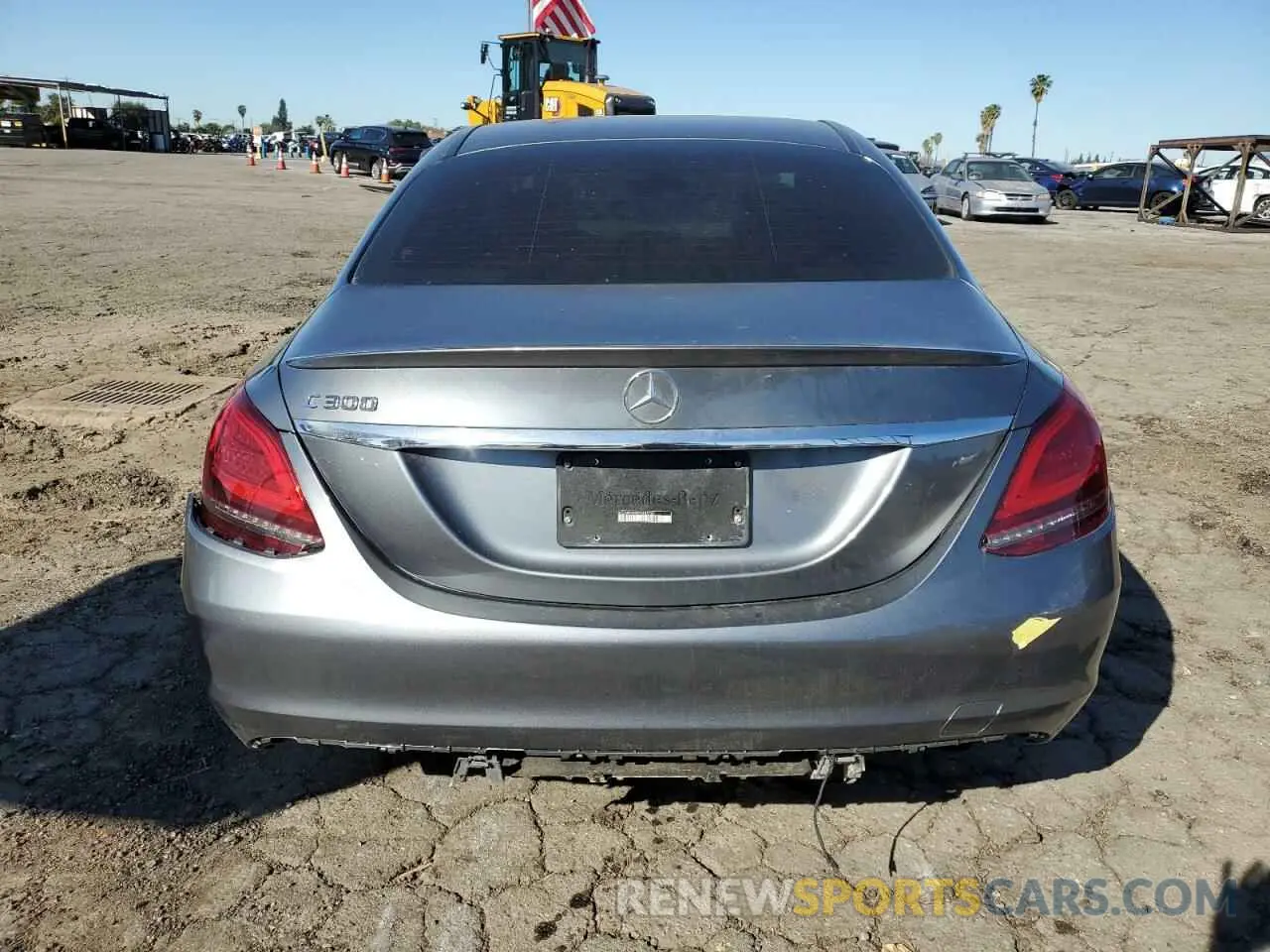 6 Photograph of a damaged car WDDWF8DB8KR483762 MERCEDES-BENZ C-CLASS 2019
