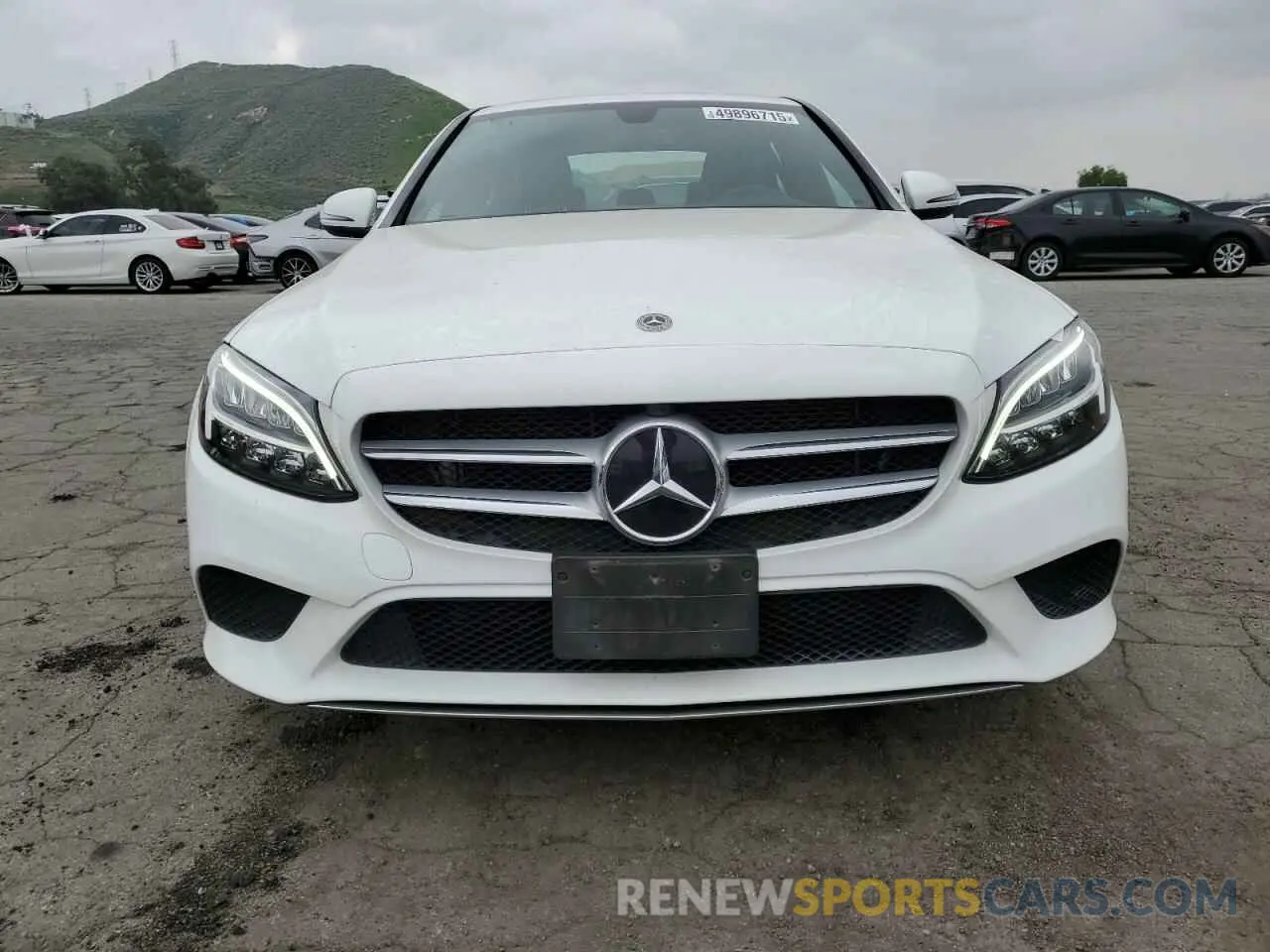 5 Photograph of a damaged car WDDWF8DBXKR458622 MERCEDES-BENZ C-CLASS 2019