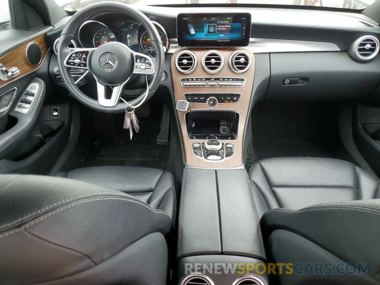 8 Photograph of a damaged car WDDWF8DBXKR458622 MERCEDES-BENZ C-CLASS 2019