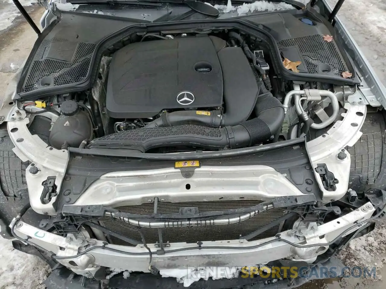 11 Photograph of a damaged car WDDWF8EB6KR516773 MERCEDES-BENZ C-CLASS 2019