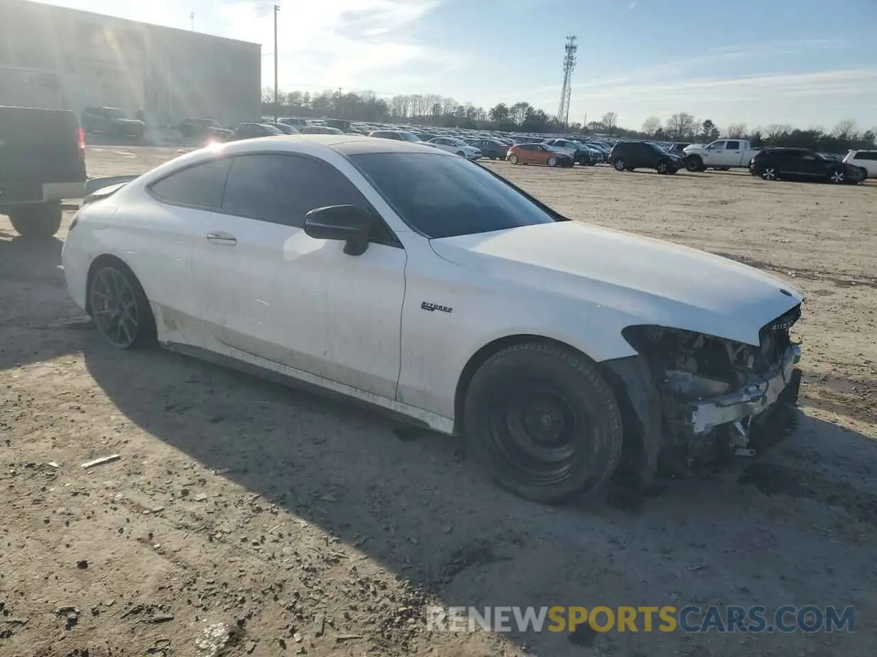 4 Фотография поврежденного автомобиля WDDWJ6EB1KF818881 MERCEDES-BENZ C-CLASS 2019