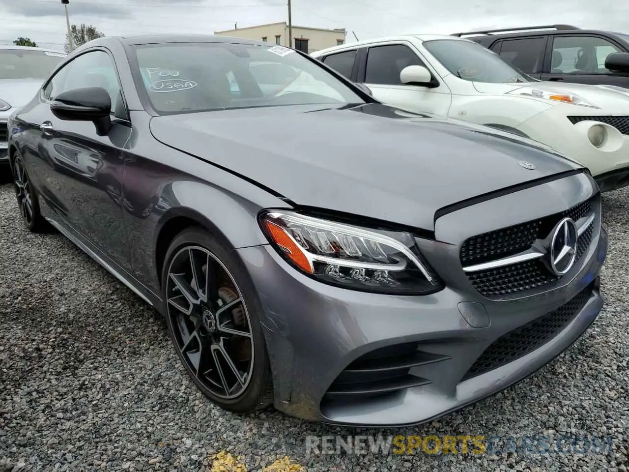 1 Photograph of a damaged car WDDWJ8DB0KF848175 MERCEDES-BENZ C-CLASS 2019