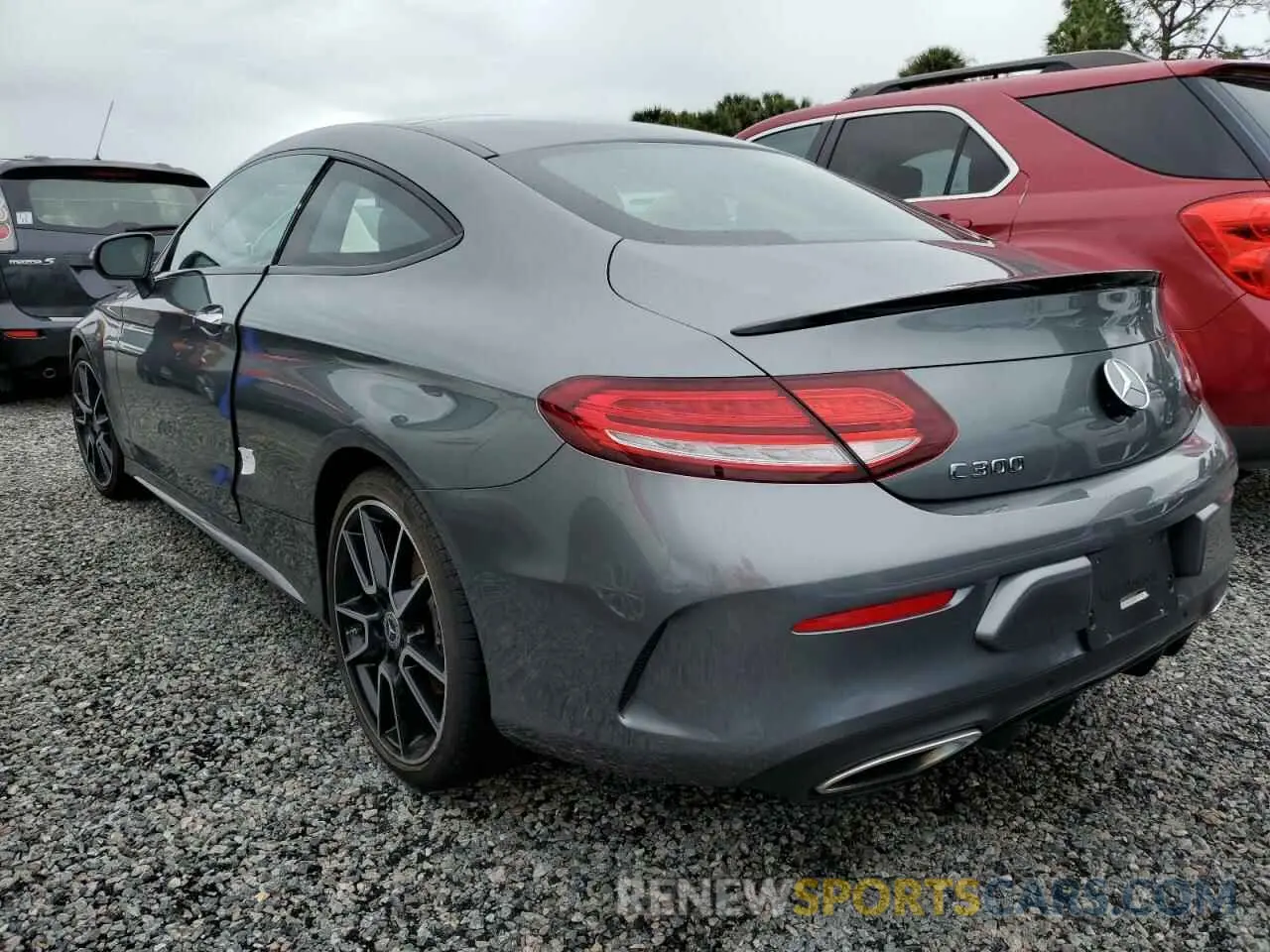3 Photograph of a damaged car WDDWJ8DB0KF848175 MERCEDES-BENZ C-CLASS 2019