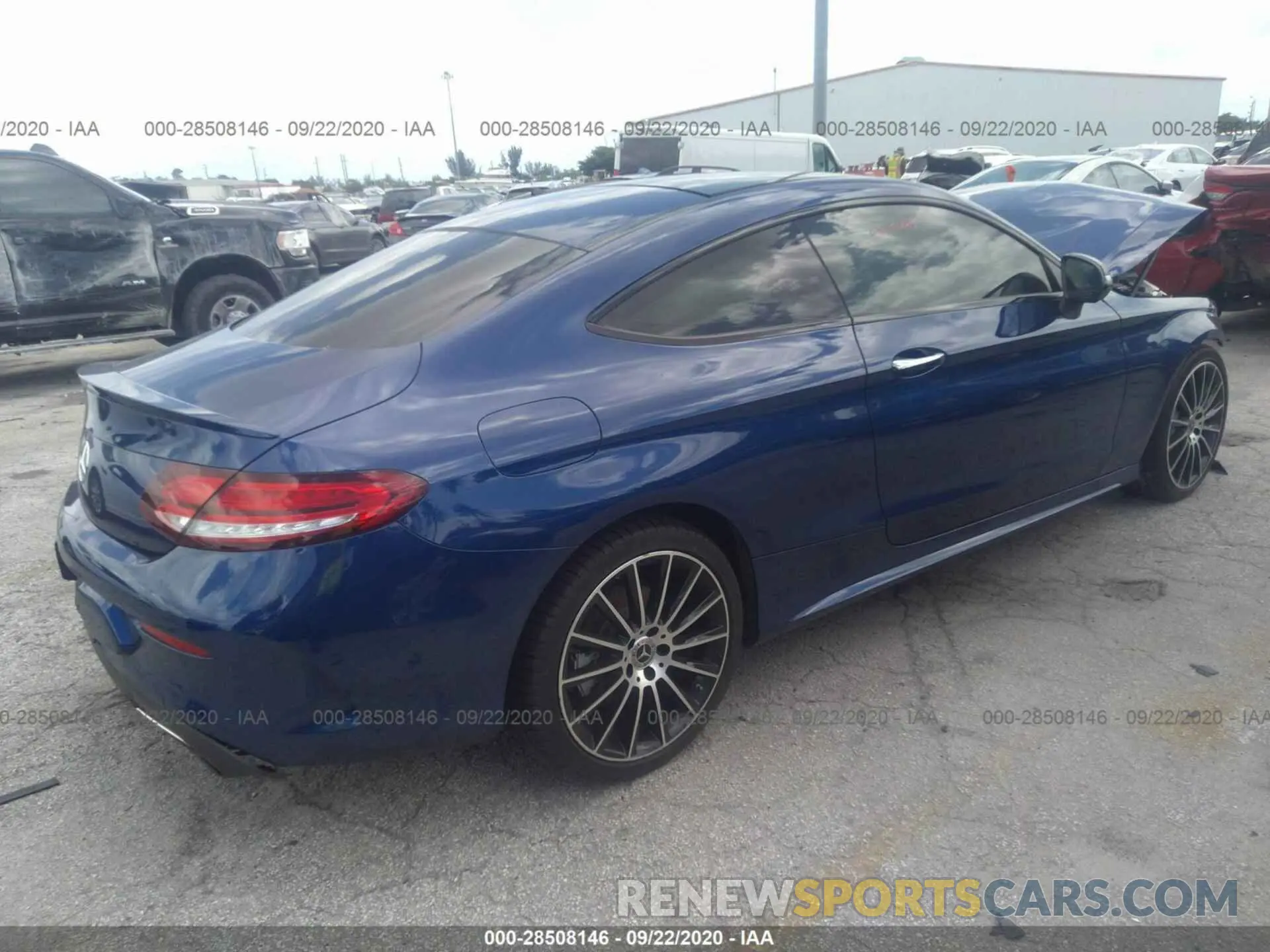 4 Photograph of a damaged car WDDWJ8DB0KF859922 MERCEDES-BENZ C-CLASS 2019