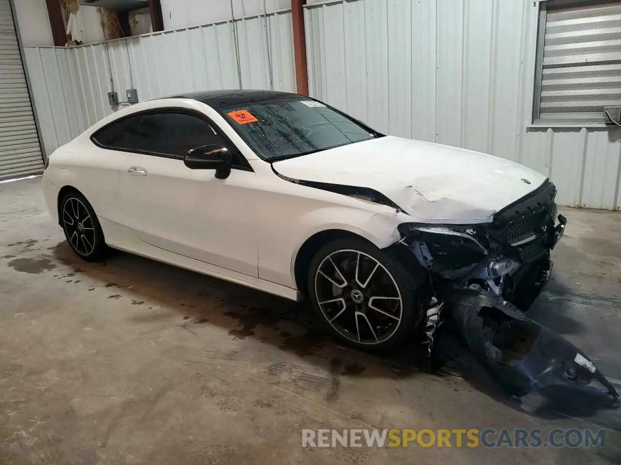 4 Photograph of a damaged car WDDWJ8DB2KF867553 MERCEDES-BENZ C-CLASS 2019