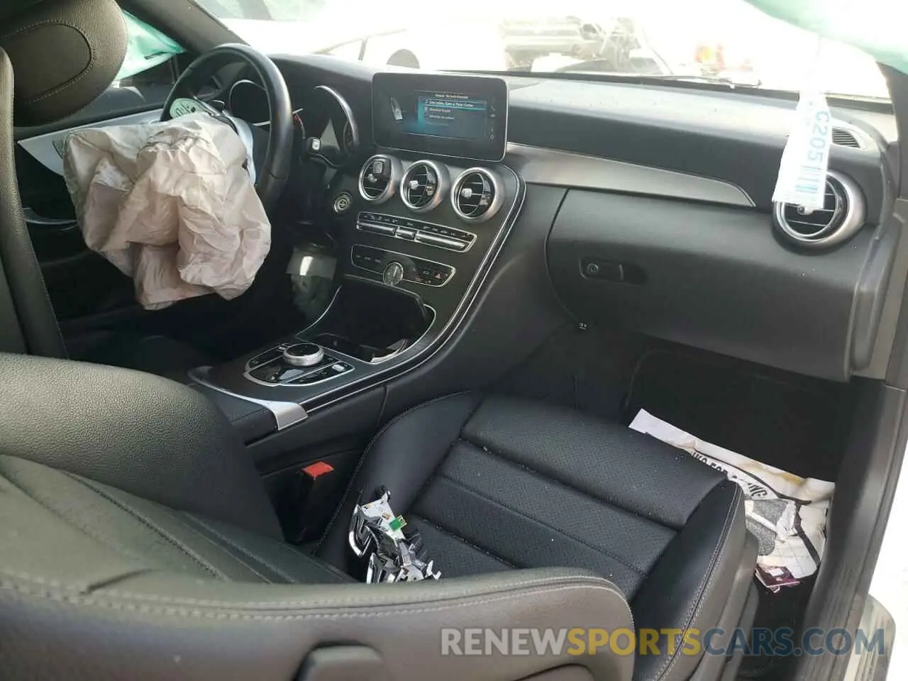 8 Photograph of a damaged car WDDWJ8DB2KF867553 MERCEDES-BENZ C-CLASS 2019
