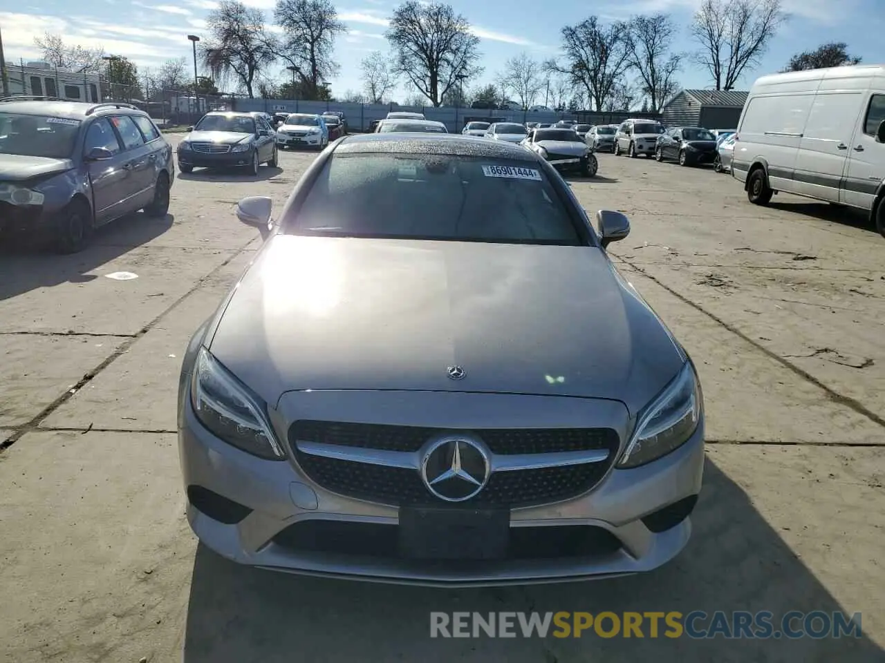 5 Фотография поврежденного автомобиля WDDWJ8DB8KF861823 MERCEDES-BENZ C-CLASS 2019