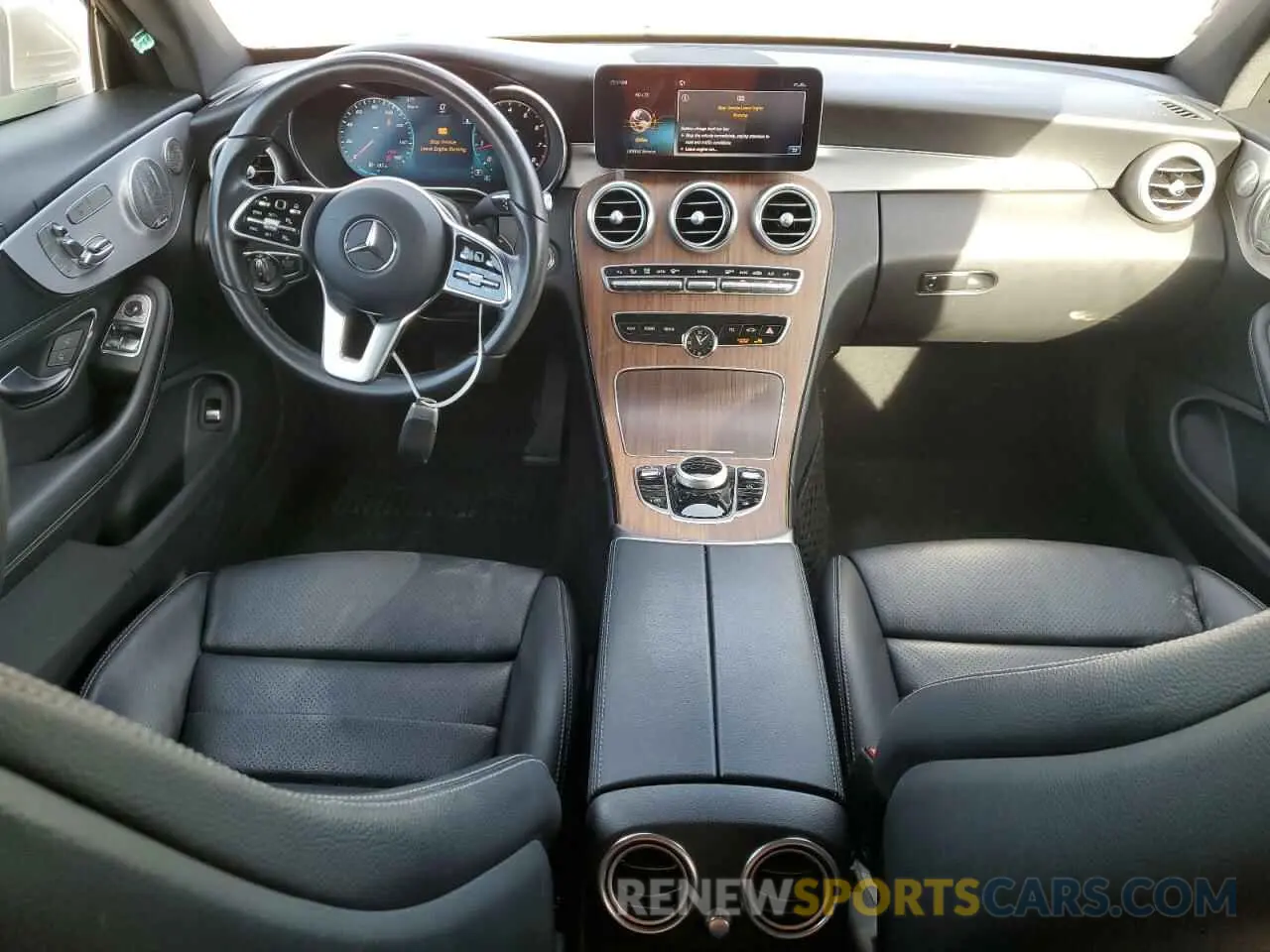 8 Фотография поврежденного автомобиля WDDWJ8DB8KF861823 MERCEDES-BENZ C-CLASS 2019