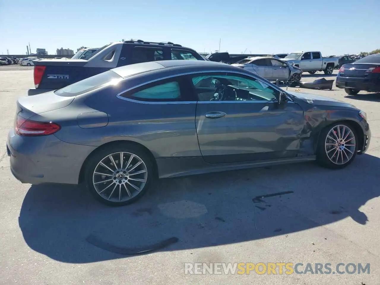 3 Photograph of a damaged car WDDWJ8DB9KF836607 MERCEDES-BENZ C-CLASS 2019