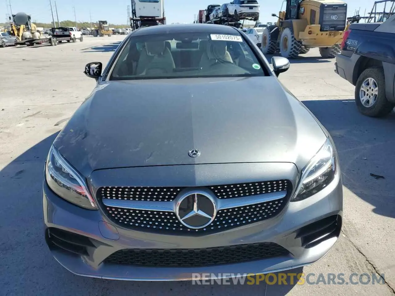 5 Photograph of a damaged car WDDWJ8DB9KF836607 MERCEDES-BENZ C-CLASS 2019