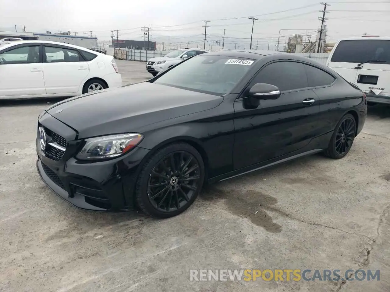 1 Photograph of a damaged car WDDWJ8DBXKF784453 MERCEDES-BENZ C-CLASS 2019
