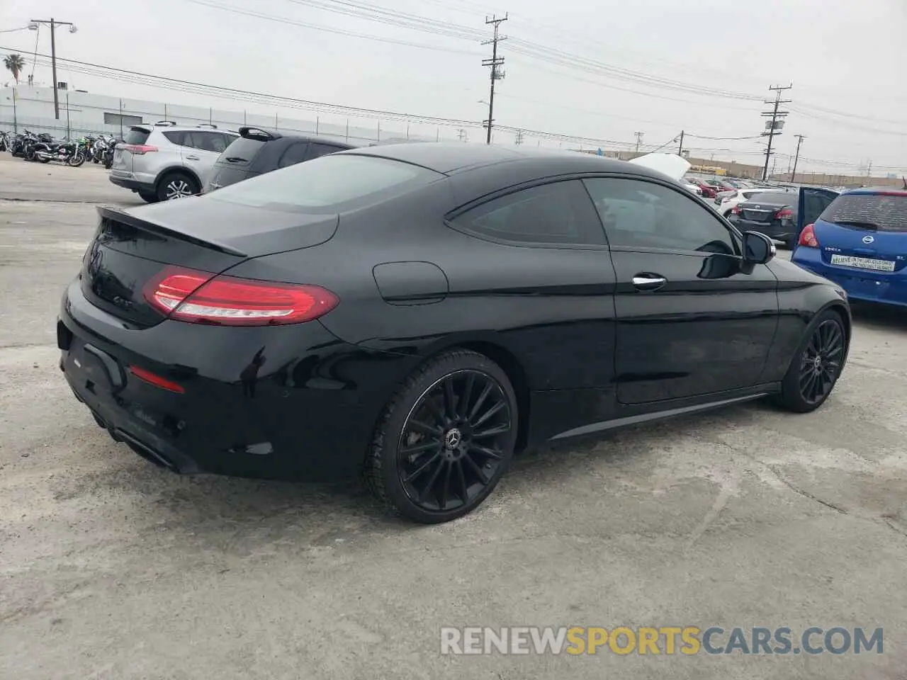 3 Photograph of a damaged car WDDWJ8DBXKF784453 MERCEDES-BENZ C-CLASS 2019