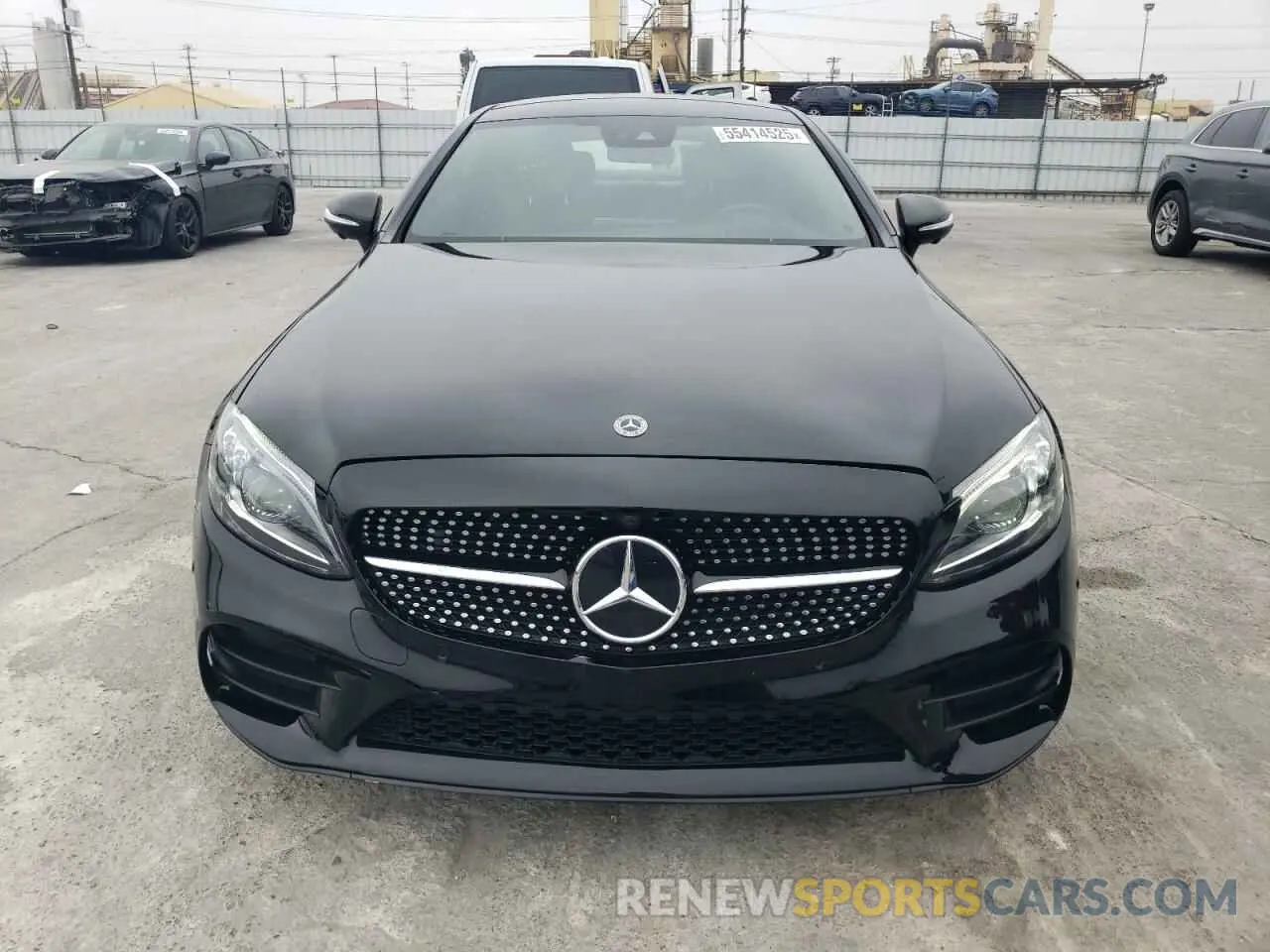 5 Photograph of a damaged car WDDWJ8DBXKF784453 MERCEDES-BENZ C-CLASS 2019