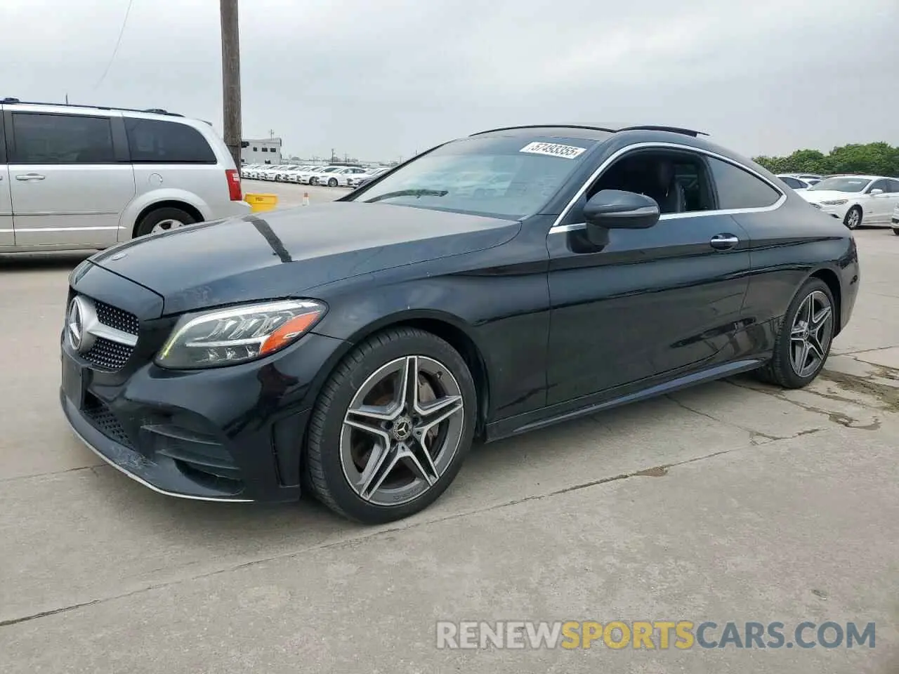 1 Photograph of a damaged car WDDWJ8EB3KF779335 MERCEDES-BENZ C-CLASS 2019