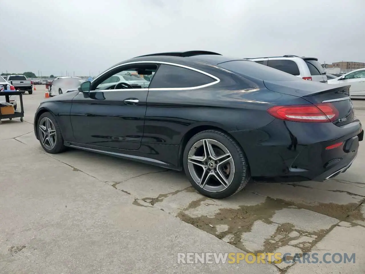 2 Photograph of a damaged car WDDWJ8EB3KF779335 MERCEDES-BENZ C-CLASS 2019