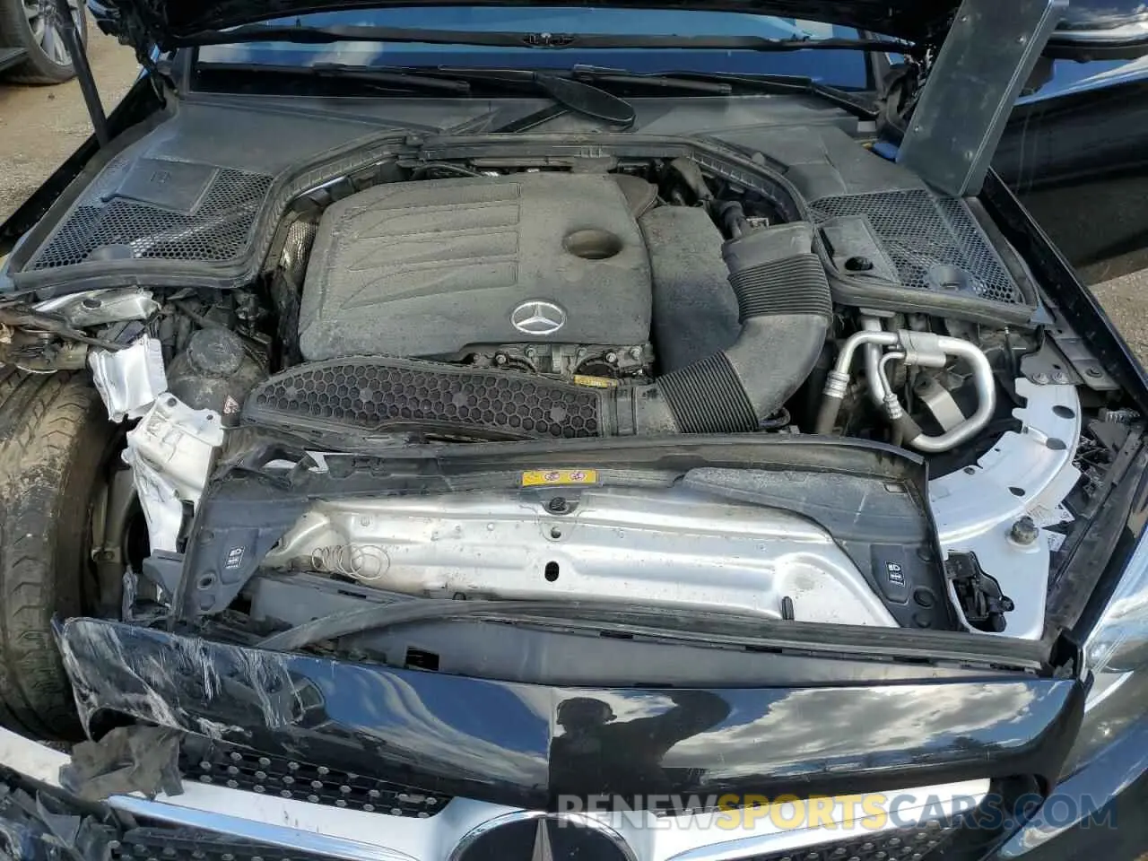 11 Фотография поврежденного автомобиля WDDWJ8EB3KF925510 MERCEDES-BENZ C-CLASS 2019