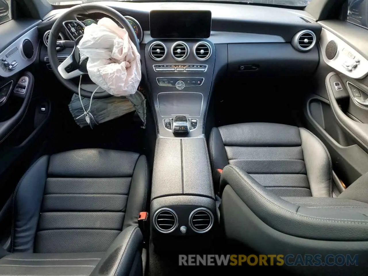 8 Фотография поврежденного автомобиля WDDWJ8EB3KF925510 MERCEDES-BENZ C-CLASS 2019