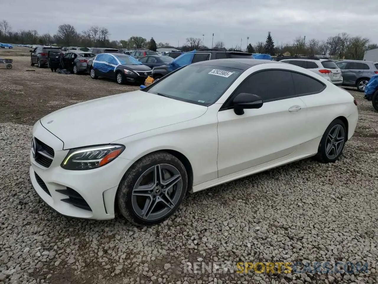 1 Фотография поврежденного автомобиля WDDWJ8EB6KF843271 MERCEDES-BENZ C-CLASS 2019