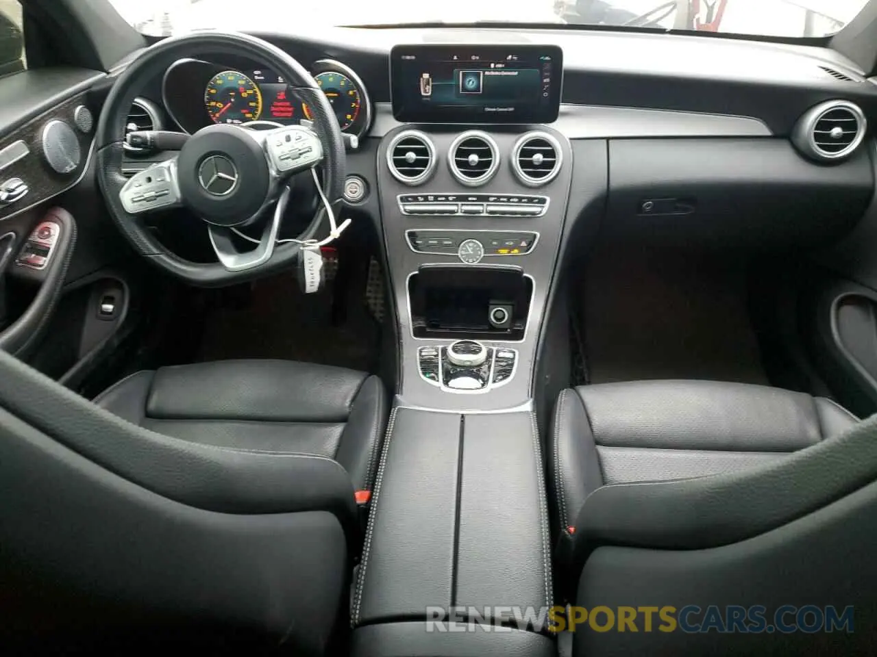 8 Фотография поврежденного автомобиля WDDWJ8EB6KF843271 MERCEDES-BENZ C-CLASS 2019
