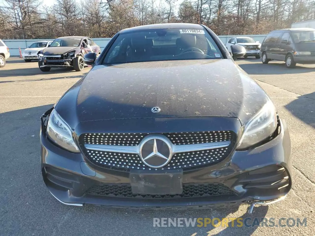 5 Фотография поврежденного автомобиля WDDWJ8EBXKF834833 MERCEDES-BENZ C-CLASS 2019