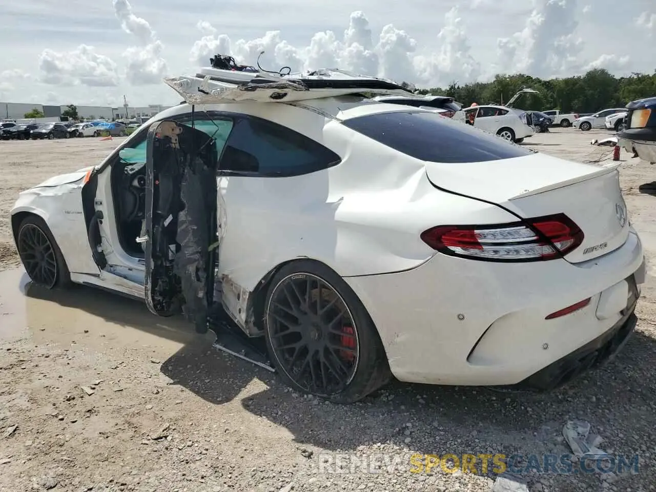 2 Photograph of a damaged car WDDWJ8HB1KF899291 MERCEDES-BENZ C-CLASS 2019