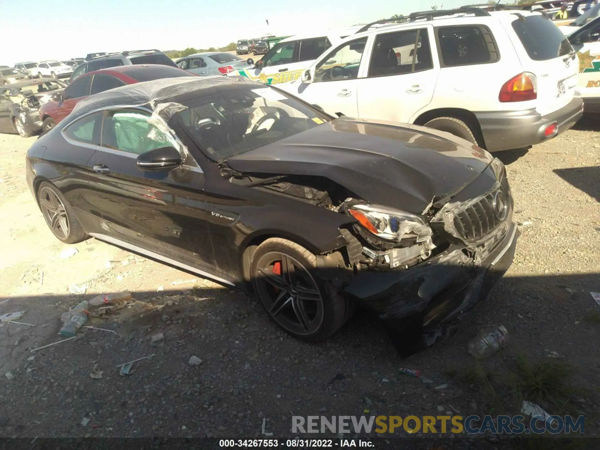 1 Photograph of a damaged car WDDWJ8HB7KF870779 MERCEDES-BENZ C-CLASS 2019