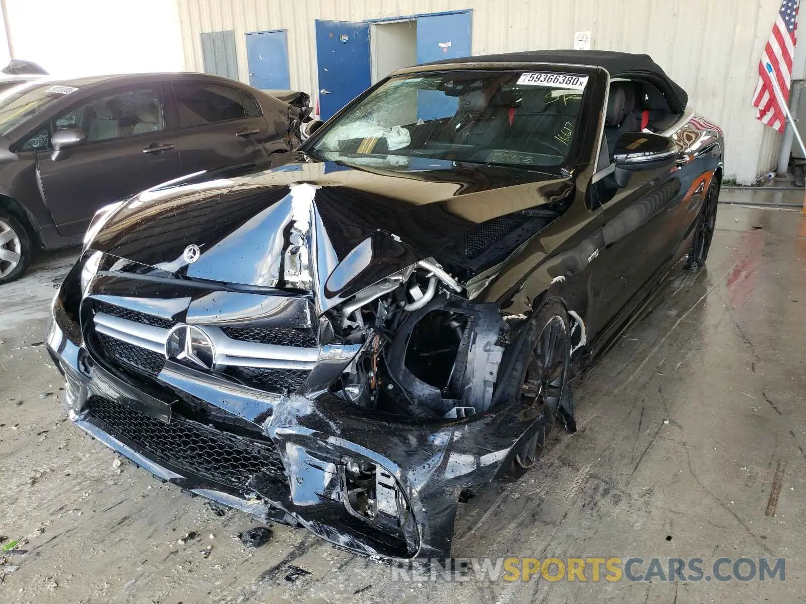 2 Photograph of a damaged car WDDWK6EB1KF862179 MERCEDES-BENZ C CLASS 2019