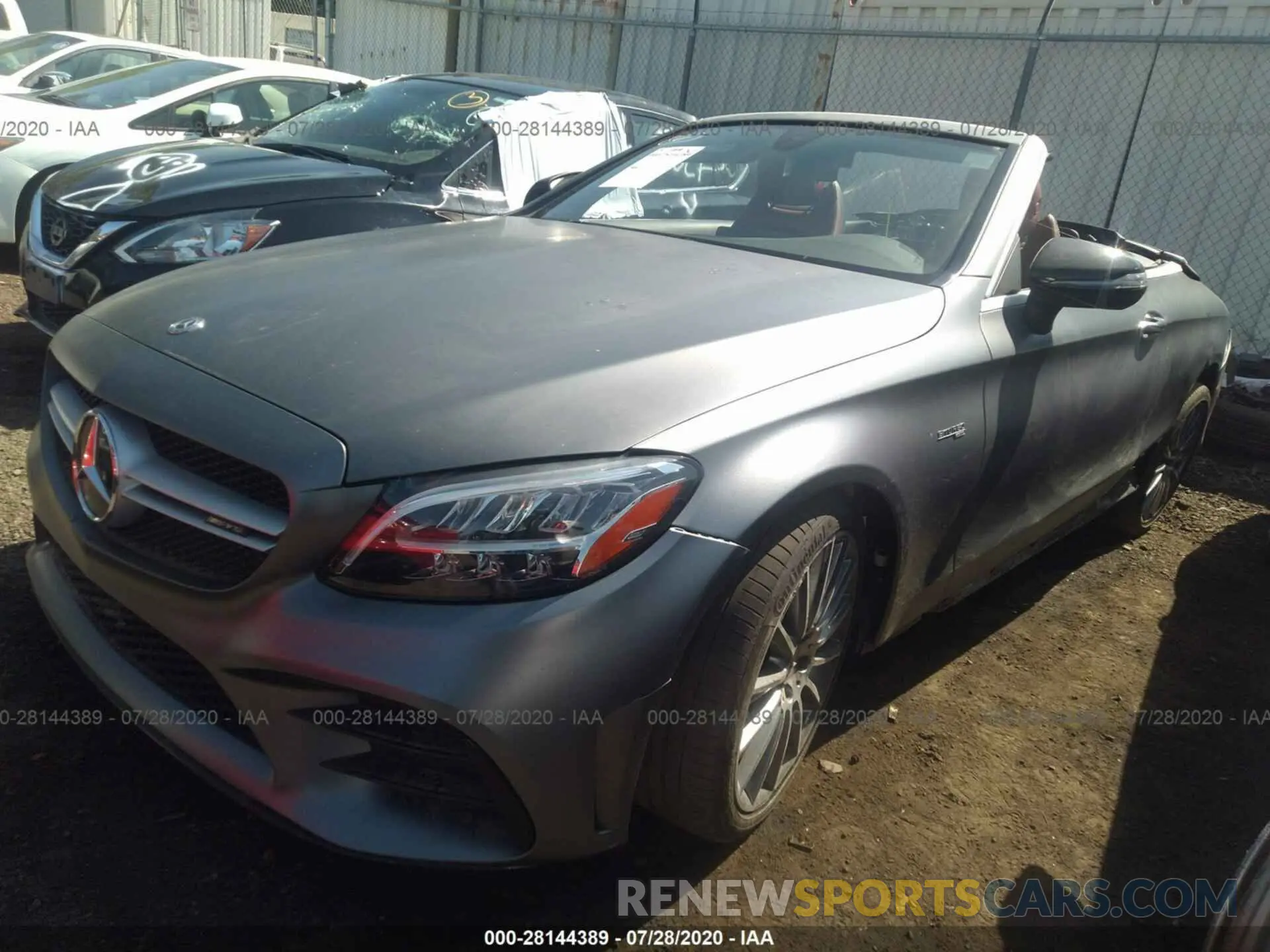 2 Photograph of a damaged car WDDWK6EB7KF818493 MERCEDES-BENZ C-CLASS 2019