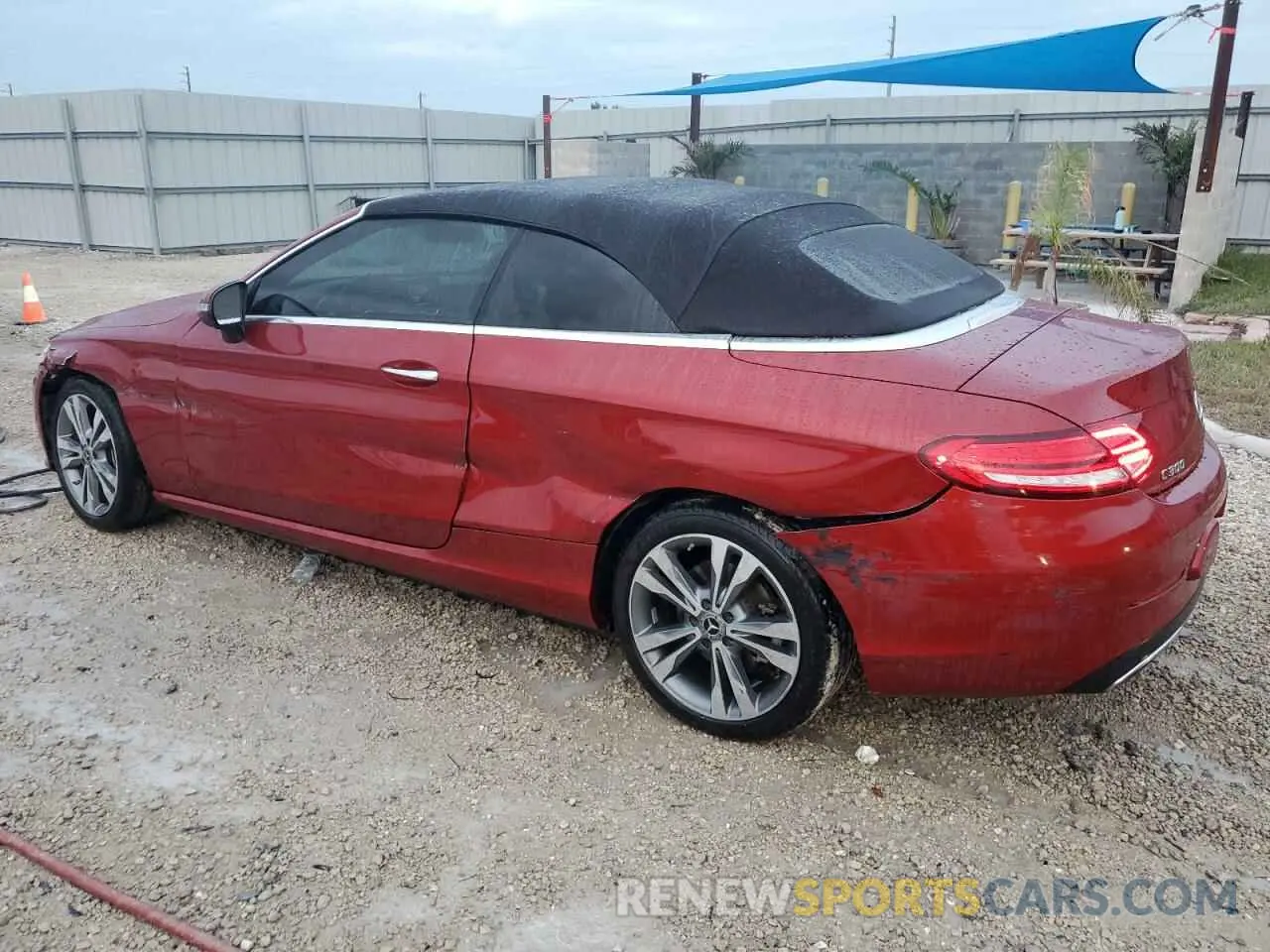 2 Photograph of a damaged car WDDWK8DB2KF882504 MERCEDES-BENZ C-CLASS 2019