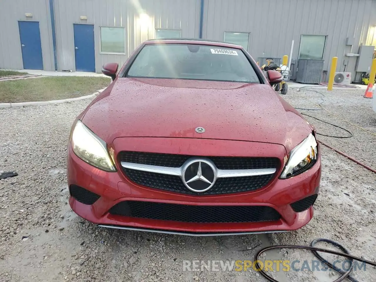 5 Photograph of a damaged car WDDWK8DB2KF882504 MERCEDES-BENZ C-CLASS 2019