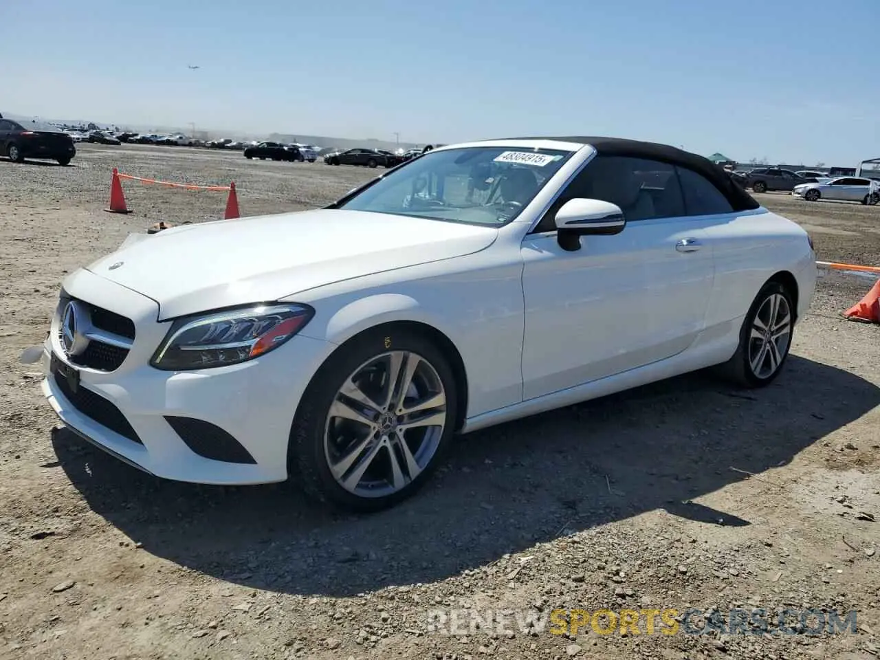 1 Фотография поврежденного автомобиля WDDWK8DB8KF870731 MERCEDES-BENZ C-CLASS 2019