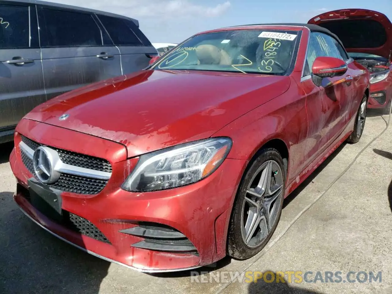 2 Photograph of a damaged car WDDWK8EB5KF862147 MERCEDES-BENZ C-CLASS 2019