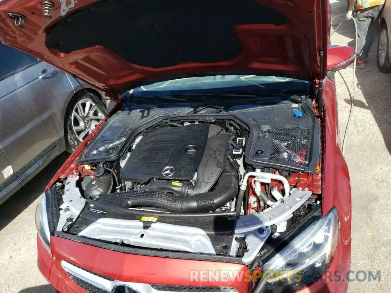 7 Photograph of a damaged car WDDWK8EB5KF862147 MERCEDES-BENZ C-CLASS 2019