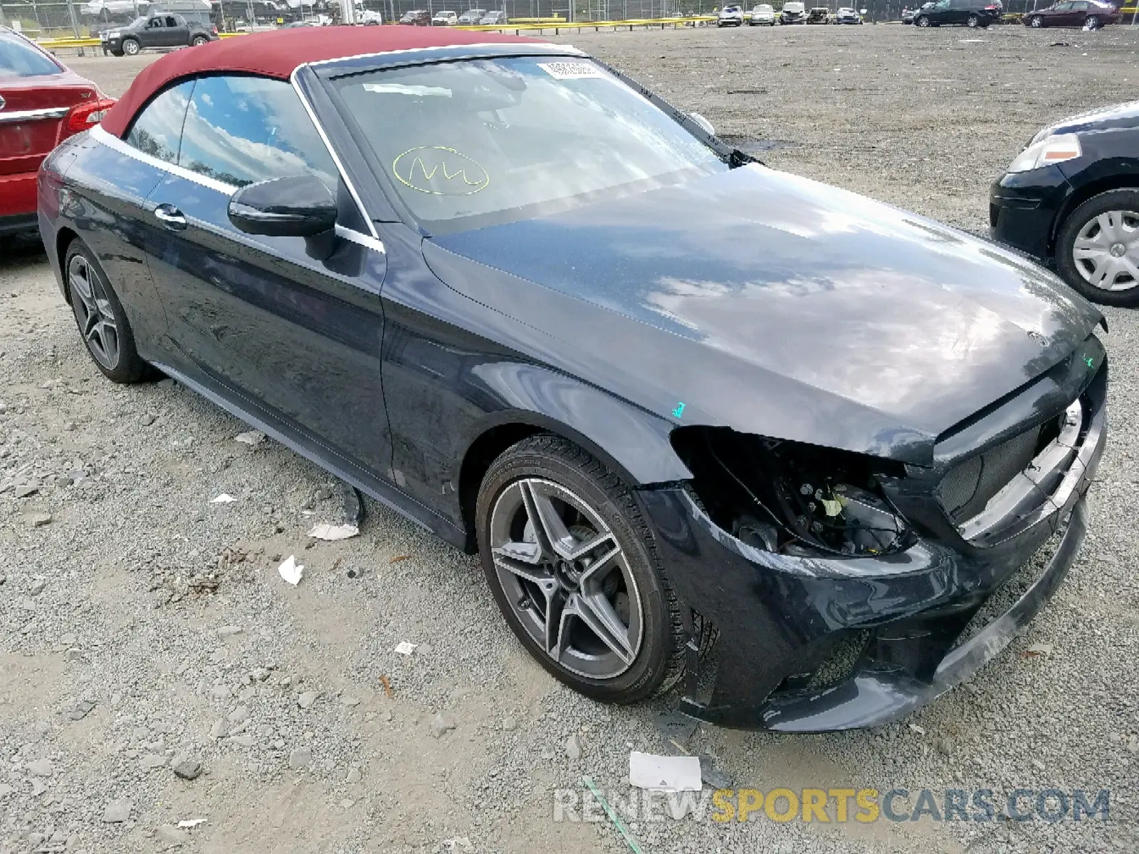 1 Photograph of a damaged car WDDWK8EB7KF773535 MERCEDES-BENZ C CLASS 2019