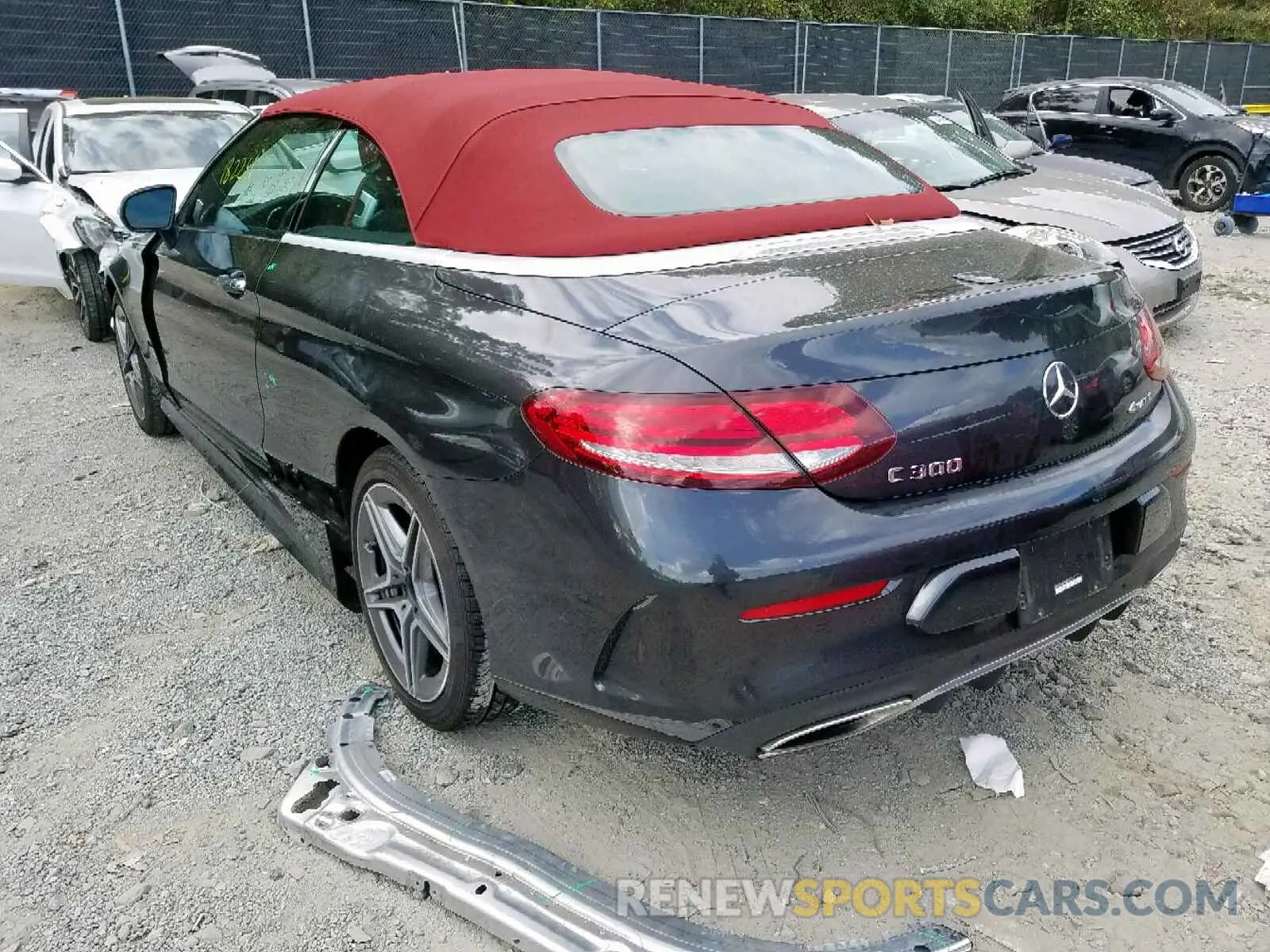 3 Photograph of a damaged car WDDWK8EB7KF773535 MERCEDES-BENZ C CLASS 2019