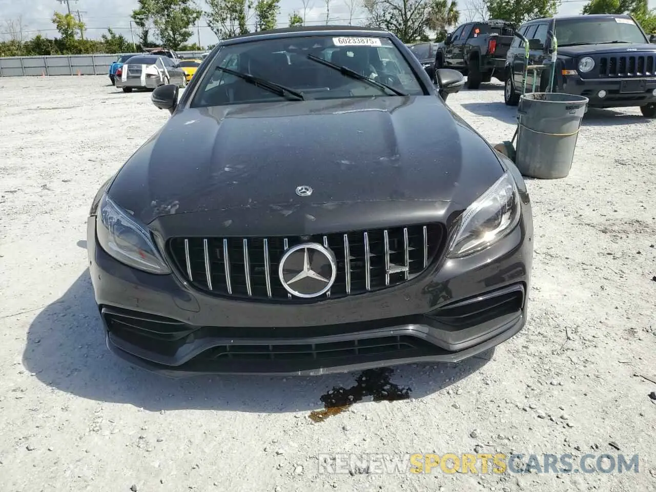 5 Фотография поврежденного автомобиля WDDWK8HB9KF847338 MERCEDES-BENZ C-CLASS 2019