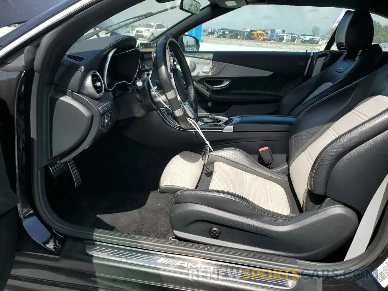 7 Фотография поврежденного автомобиля WDDWK8HB9KF847338 MERCEDES-BENZ C-CLASS 2019