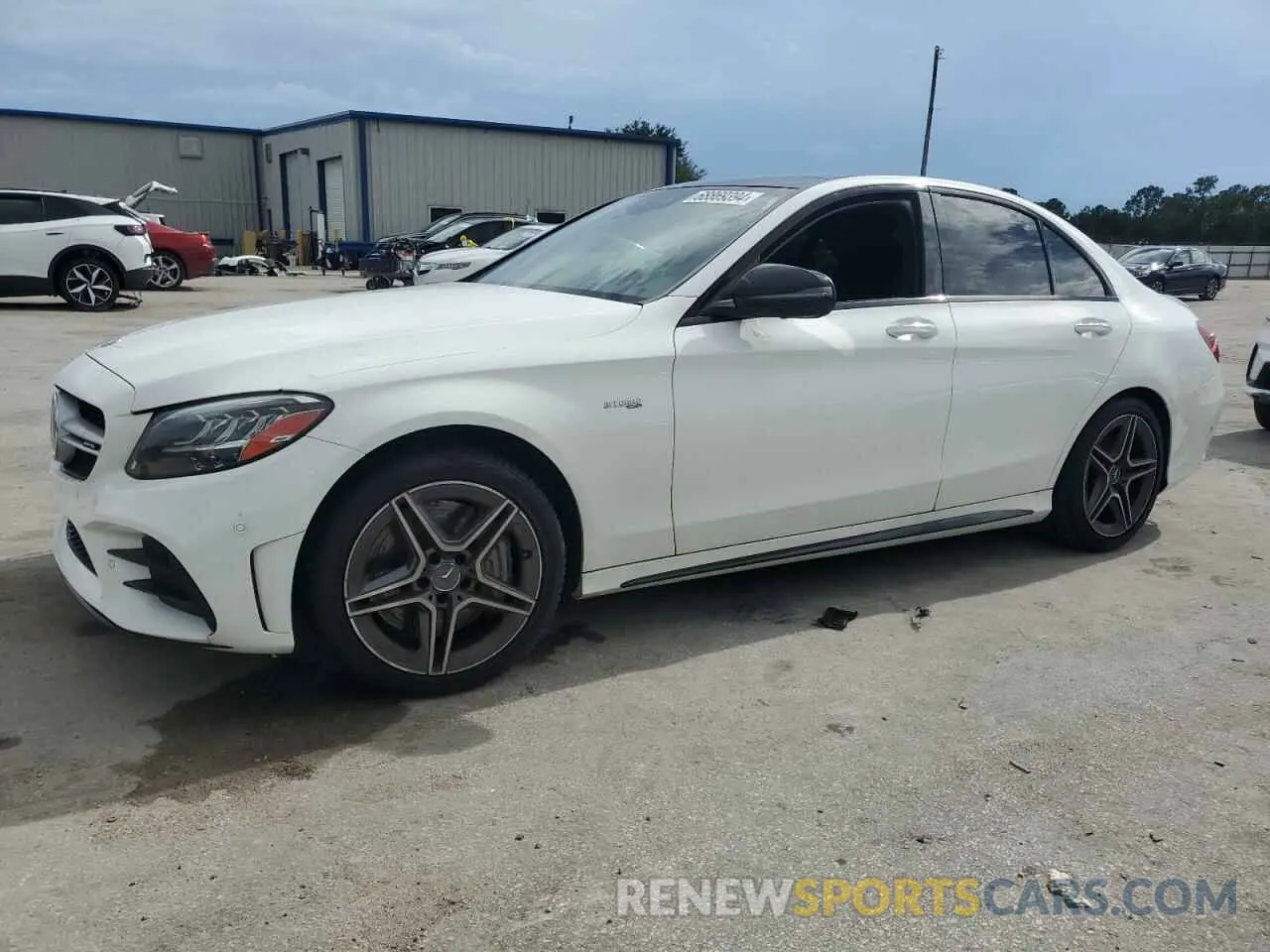 1 Photograph of a damaged car 55SWF6EB1LU334337 MERCEDES-BENZ C-CLASS 2020
