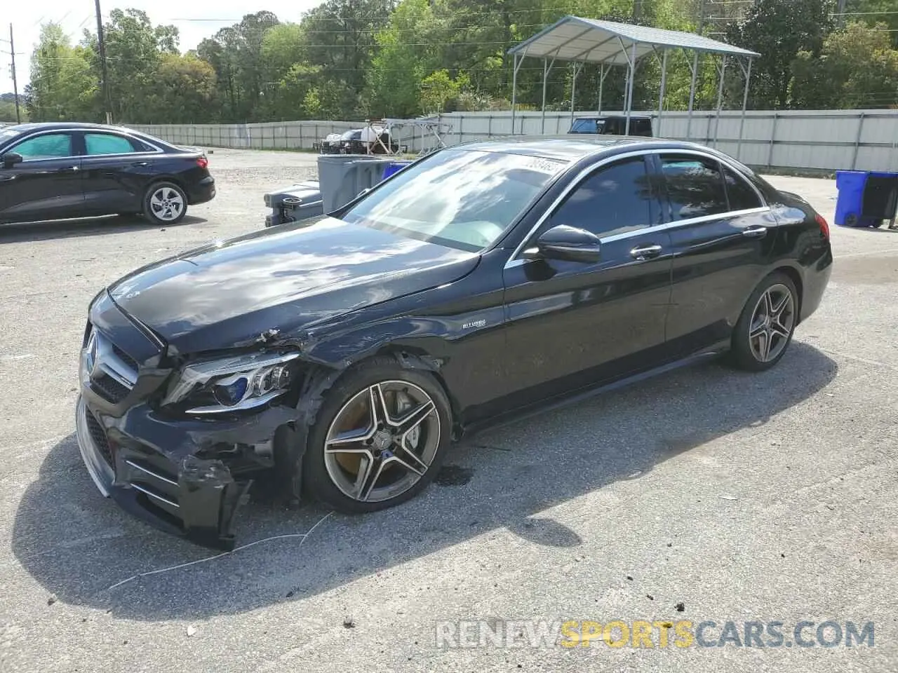 1 Фотография поврежденного автомобиля 55SWF6EB5LU331098 MERCEDES-BENZ C-CLASS 2020