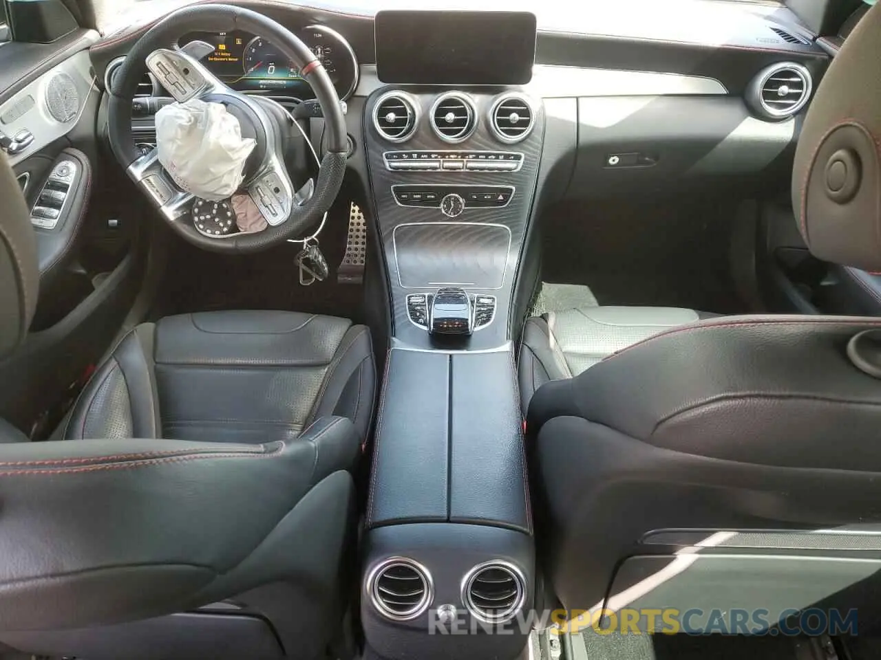 8 Фотография поврежденного автомобиля 55SWF6EB5LU331098 MERCEDES-BENZ C-CLASS 2020