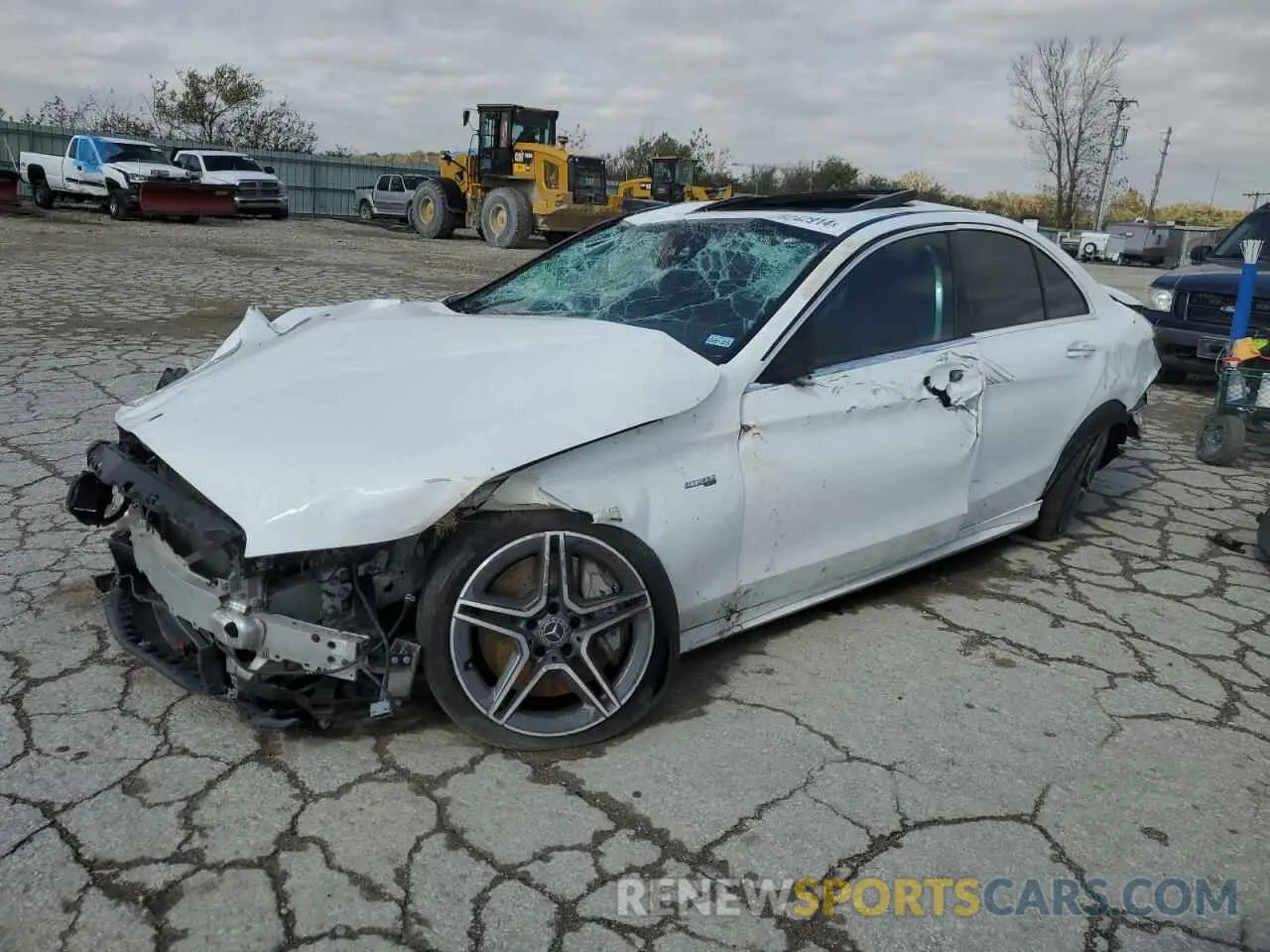 1 Photograph of a damaged car 55SWF6EB7LU333645 MERCEDES-BENZ C-CLASS 2020