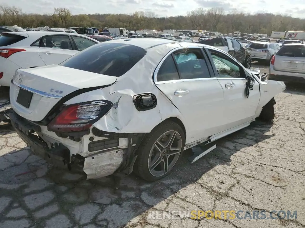 3 Photograph of a damaged car 55SWF6EB7LU333645 MERCEDES-BENZ C-CLASS 2020