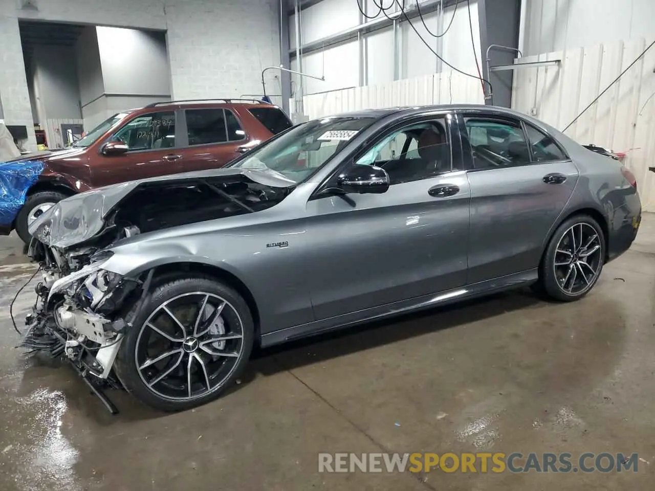 1 Photograph of a damaged car 55SWF6EB9LU329922 MERCEDES-BENZ C-CLASS 2020
